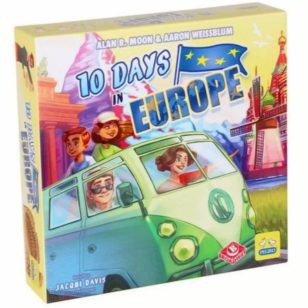 Peliko 10 Days In Europe (Swe) | Familjespel