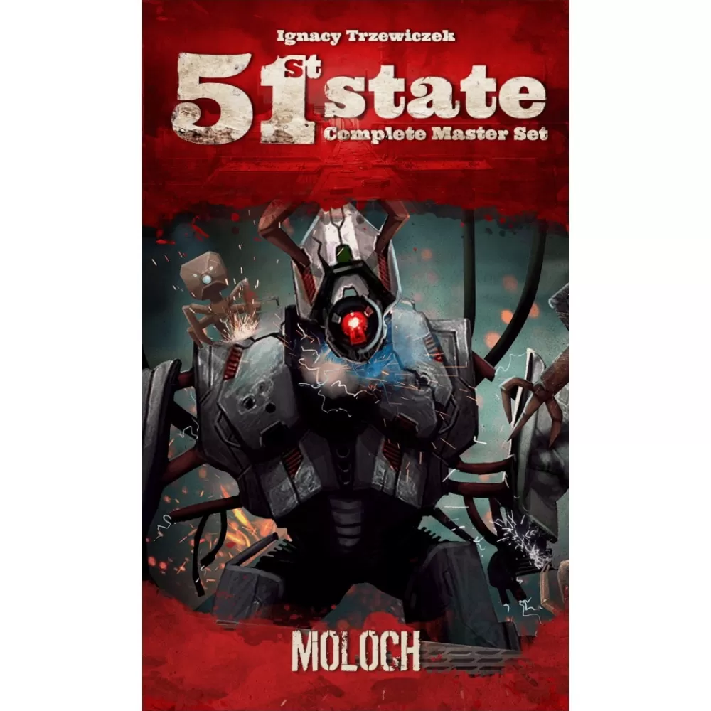 Outlet Portal Games 51St State: Master Set - Moloch (Exp.)