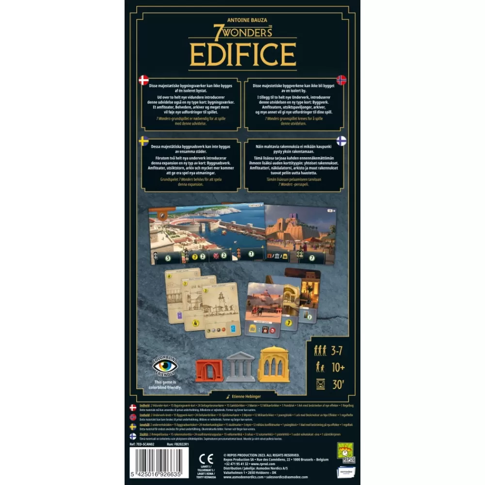 Online Repos Production 7 Wonders: Edifice (Exp.) (Swe)