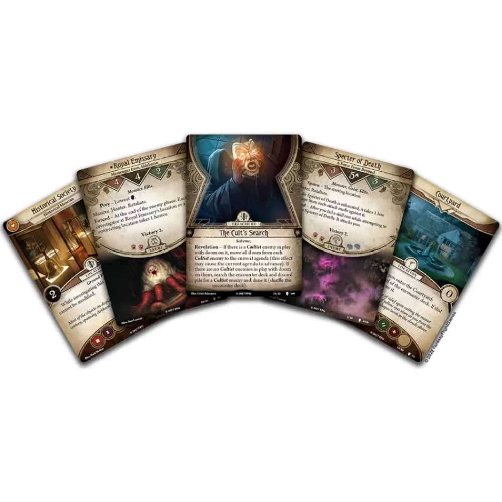 Best Fantasy Flight Games Arkham Horror: Tcg - The Path To Carcosa Campaign Expansion