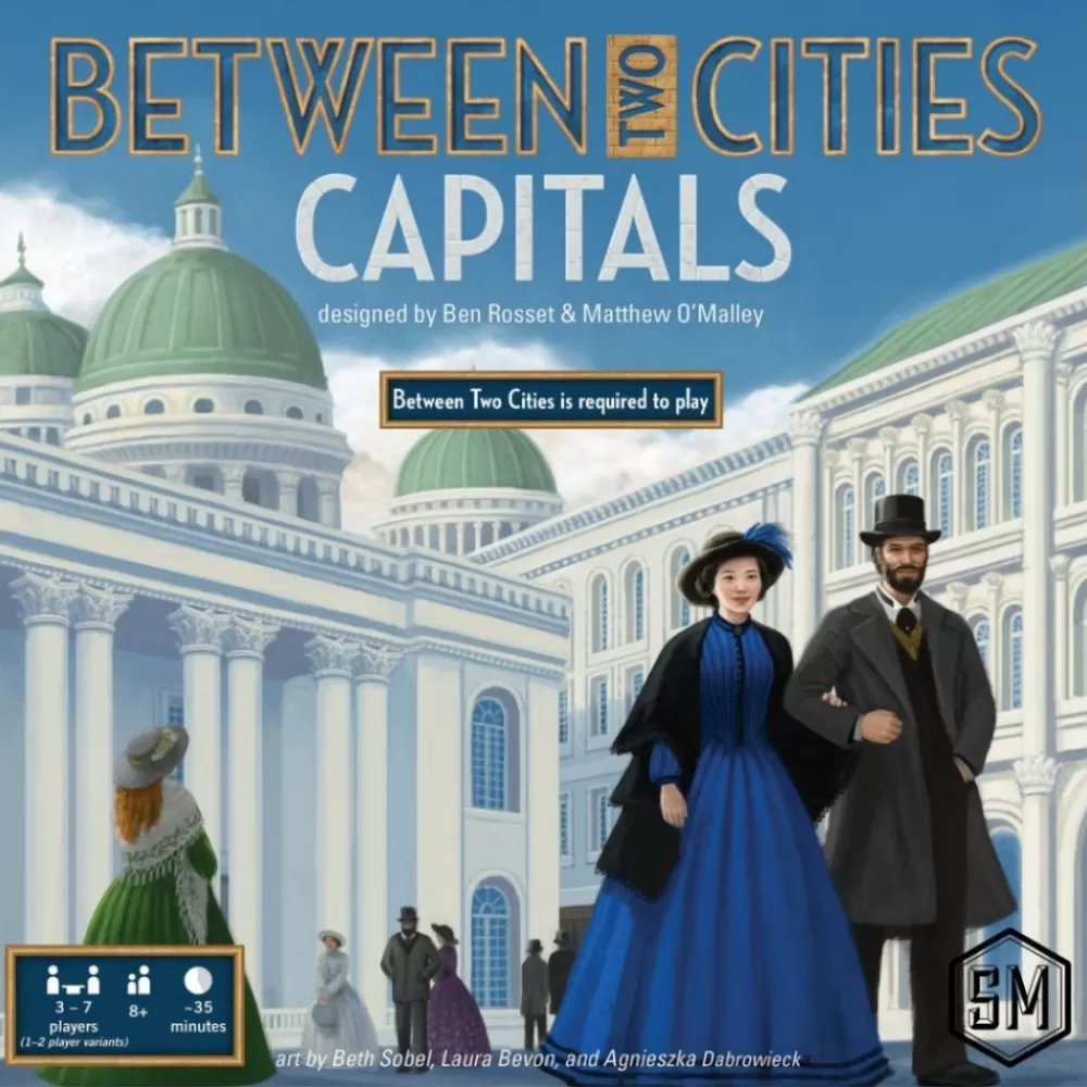 Best Sale Stonemaier Games Between Two Cities: Capitals (Exp.)