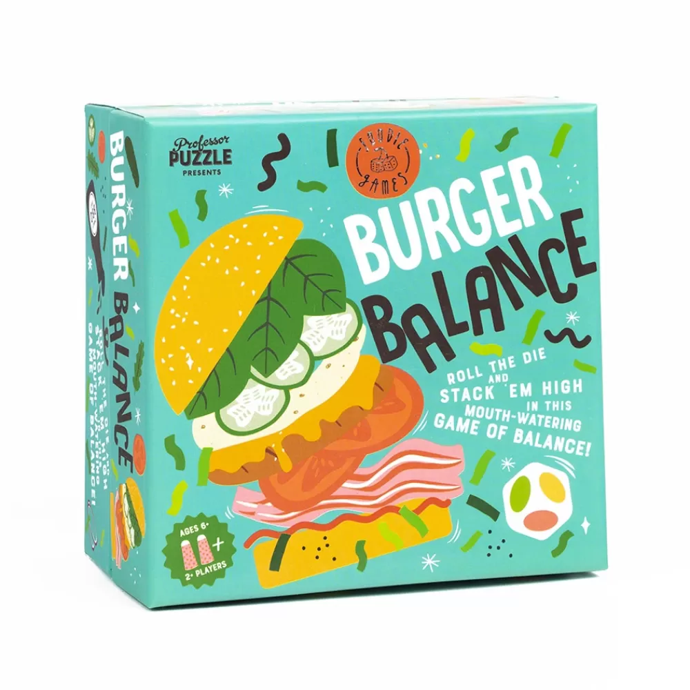 Professor Puzzle Burger Balance | Familjespel