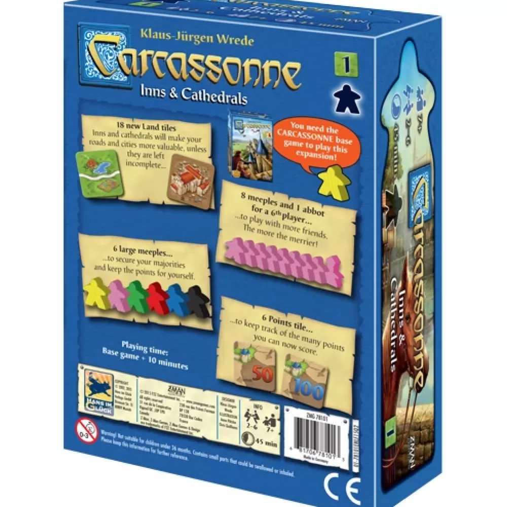 Best Z-MAN Games Carcassonne - Inns And Cathedrals (Exp.) (Eng.)