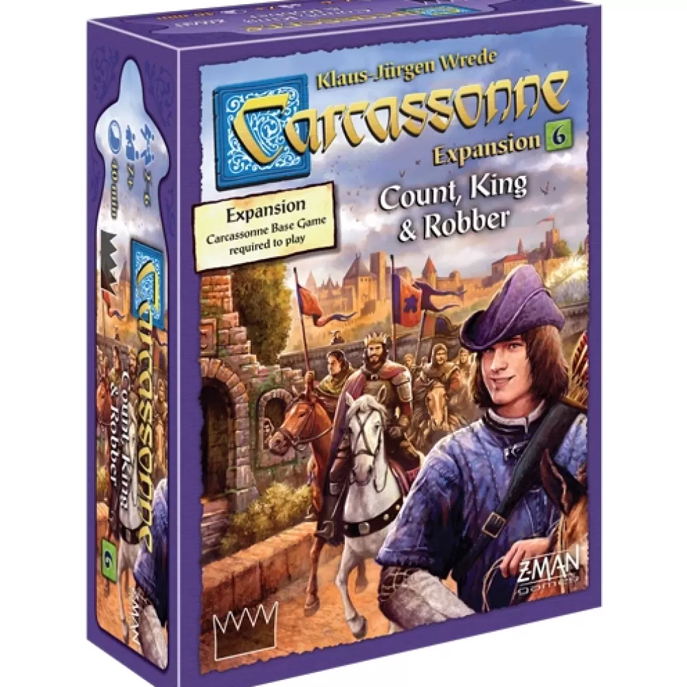 Best Z-MAN Games Carcassonne: Count, King & Robber (Exp) (Eng)