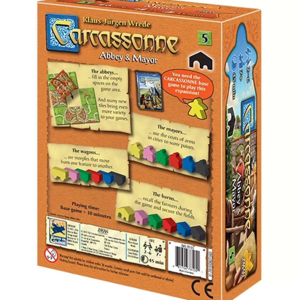 Best Sale Enigma Carcassonne Expansion - Abbey And Mayor (Swe)