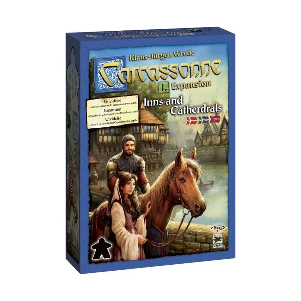 Sale Enigma Carcassonne Expansion - Inns And Cathedrals (Swe)