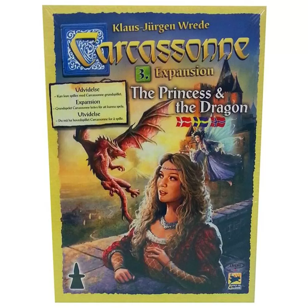 Shop Enigma Carcassonne Expansion - The Princess And The Dragon (Swe)