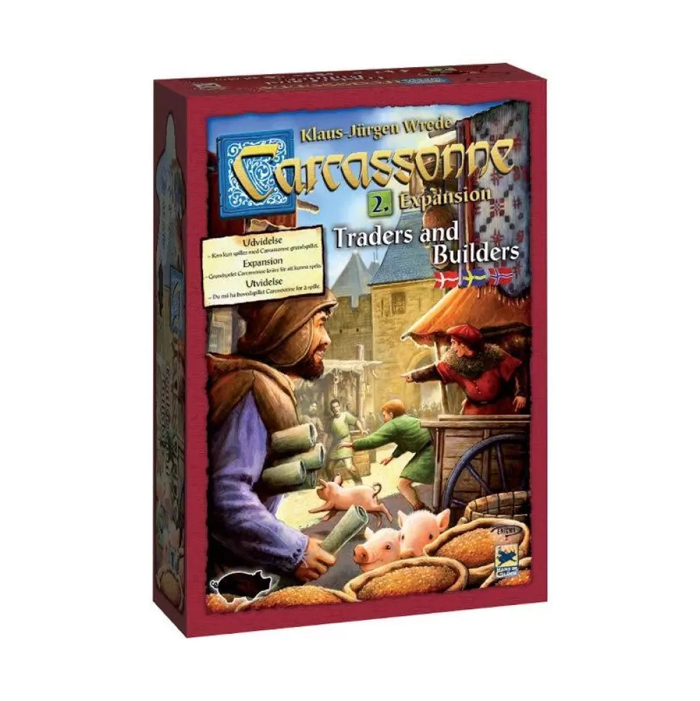 Cheap Enigma Carcassonne Expansion - Traders & Builders (Swe)