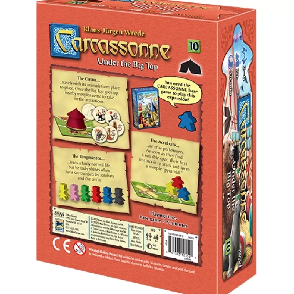 Cheap Z-MAN Games Carcassonne: Under The Big Top (Eng) (Exp.)