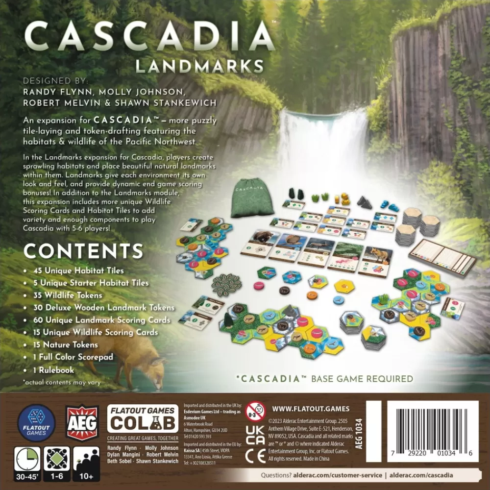 Flash Sale AEG Cascadia: Landmarks (Exp.) (Eng)