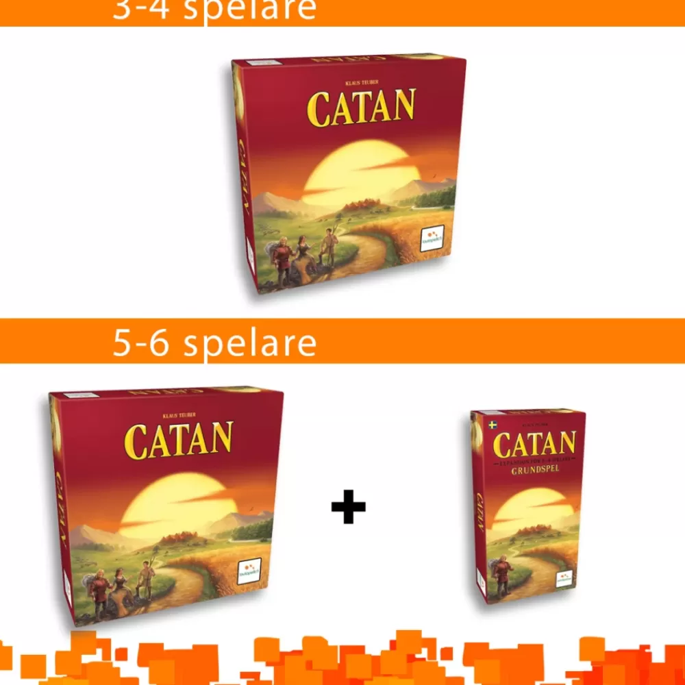 Online Lautapelit Catan 5-6 Spelare (Exp.) (Swe.)