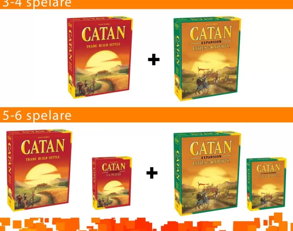 Hot Mayfair Games Catan (5Th Edition): Cities & Knights - 5-6 Players (Exp.)