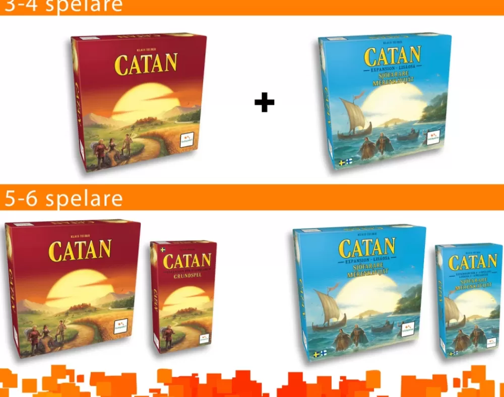 New Lautapelit Catan: Sjofarare 5-6 Spelare (Exp.)