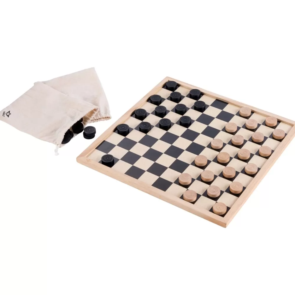 Longfield Games Chess Checkers Basic Set | Klassiska