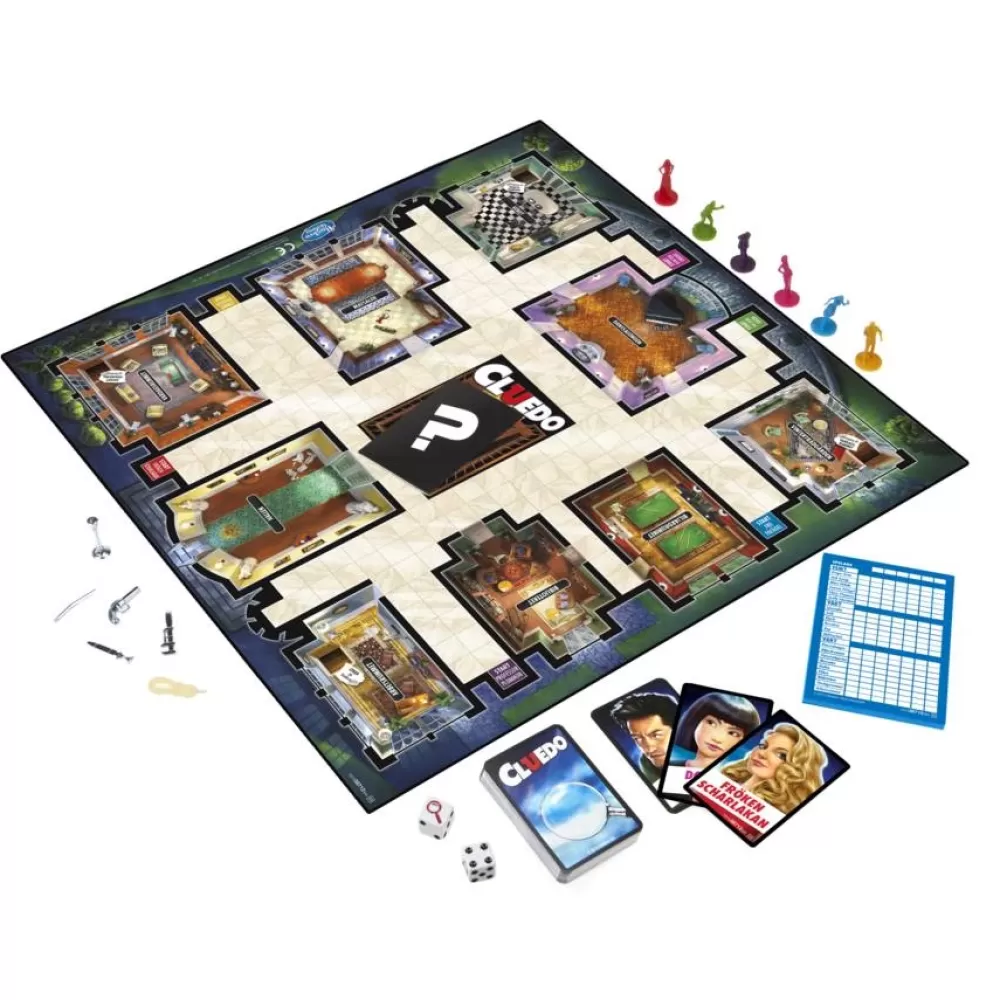 Cheap Hasbro Cluedo - Det Klassiska Detektivspelet