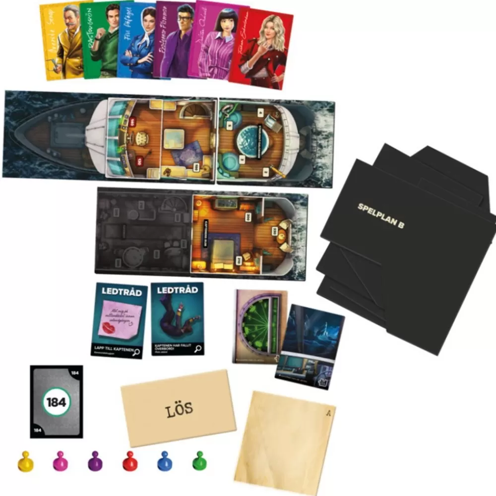 Flash Sale Hasbro Cluedo Flykt - Sabotage Till Havs