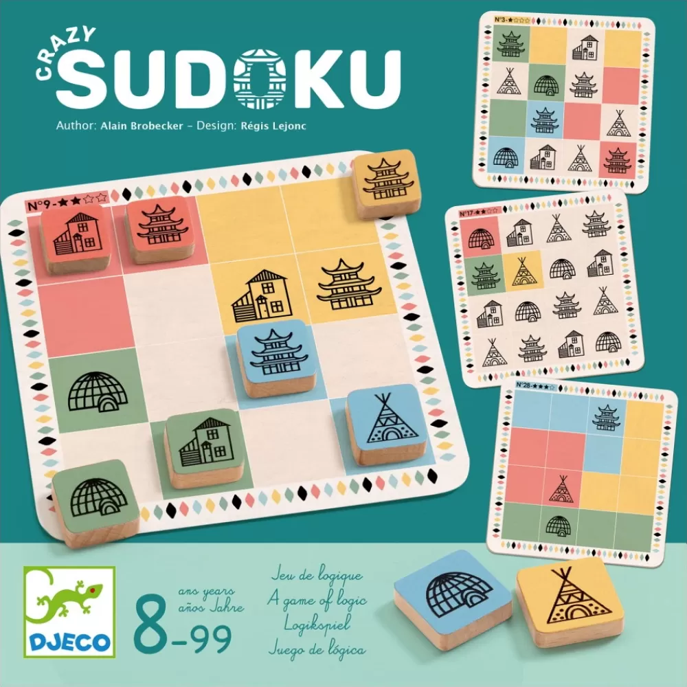 Djeco Crazy Sudoku (Swe) | Familjespel