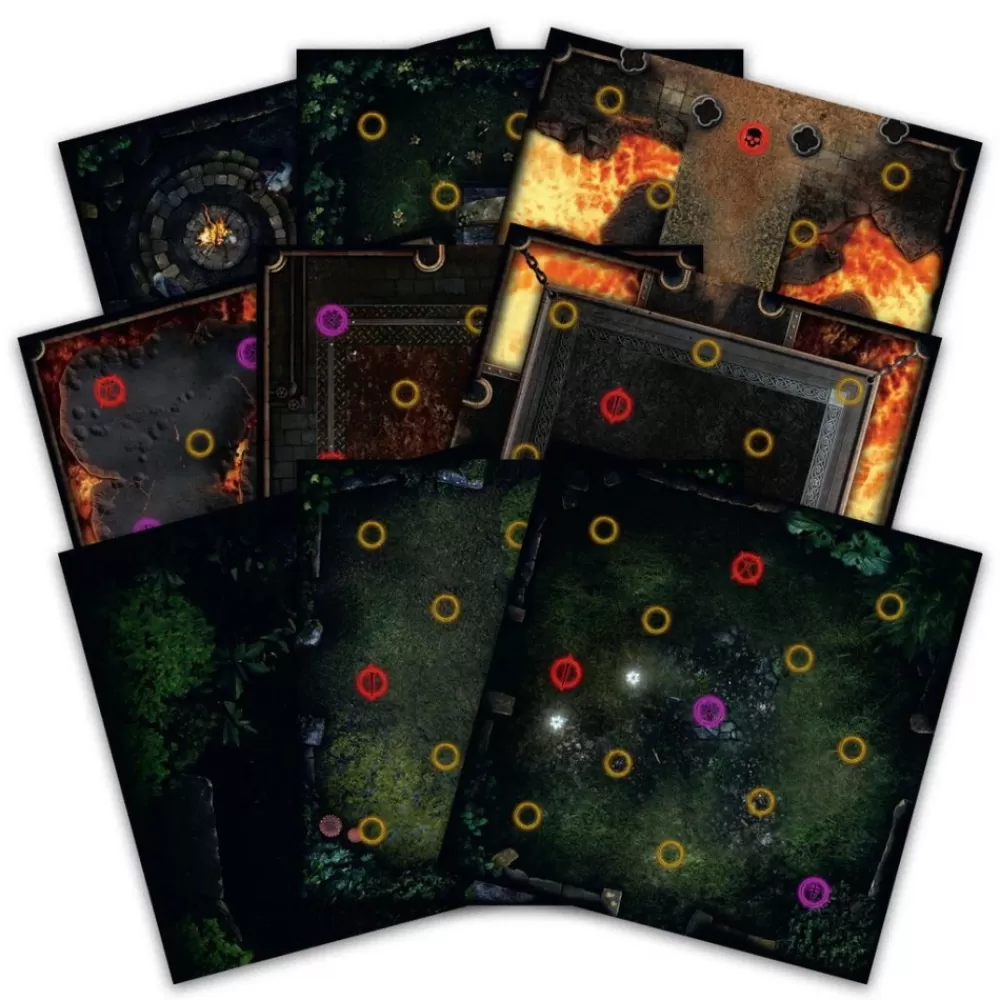 Cheap Steamforged Games Dark Souls: The Board Game - Darkroot Basin And Iron Keep Tile Set (Exp.)