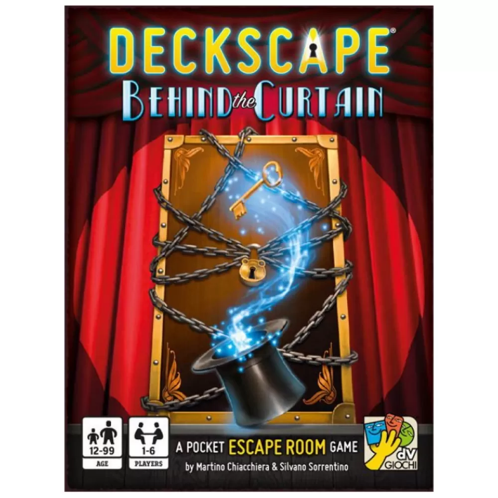 Dv Giochi Deckscape: Behind The Curtain | Kortspel