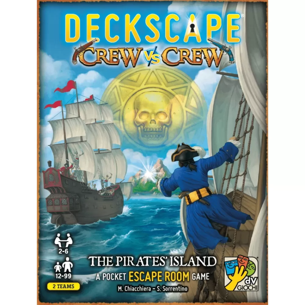 Dv Giochi Deckscape: Crew Vs Crew - Pirate''S Island | Kortspel