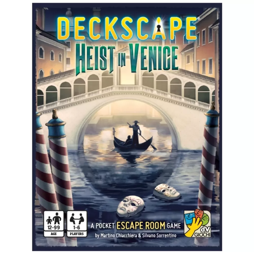 Dv Giochi Deckscape: Heist In Venice | Kortspel