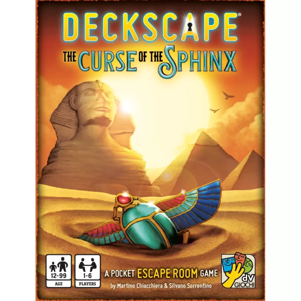 Store Dv Giochi Deckscape: The Curse Of The Sphinx