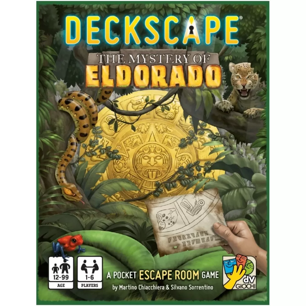 Dv Giochi Deckscape: The Mystery Of Eldorado | Kortspel