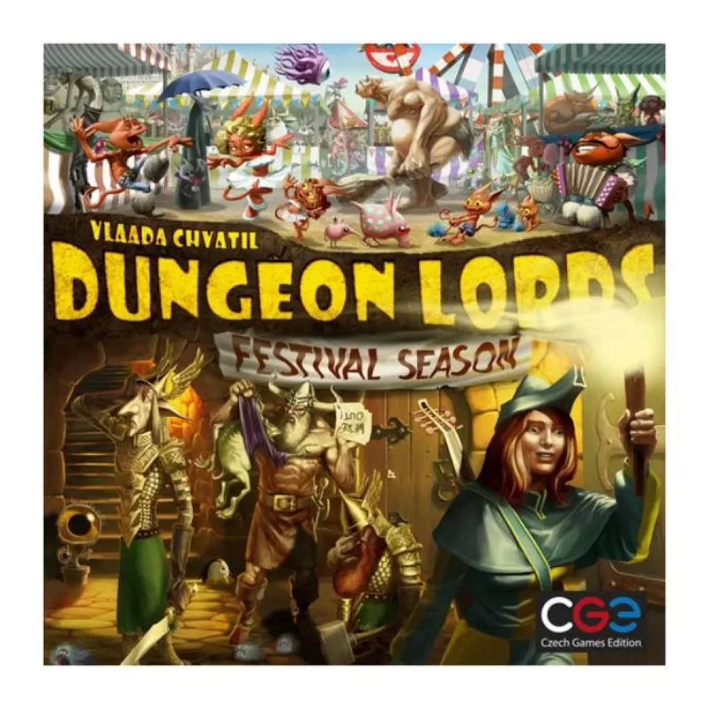 Sale Czech Games Edition Dungeon Lords: Festival Season (Exp.)