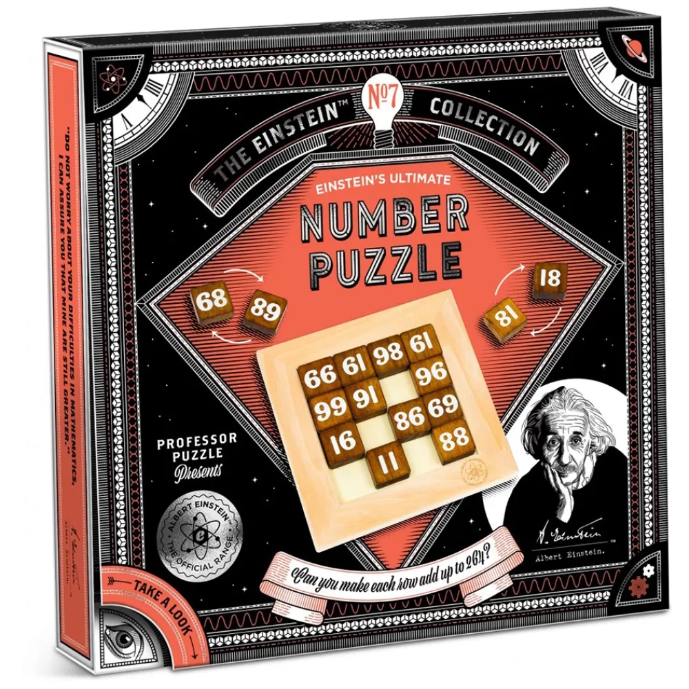 Professor Puzzle Einstein Number Puzzle | Knep & Knåp