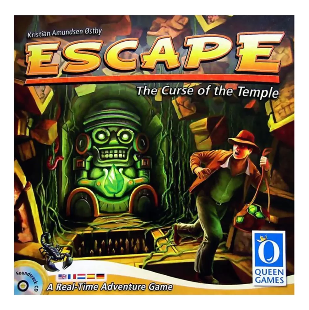 Queen Games Escape: The Curse Of The Temple | Familjespel