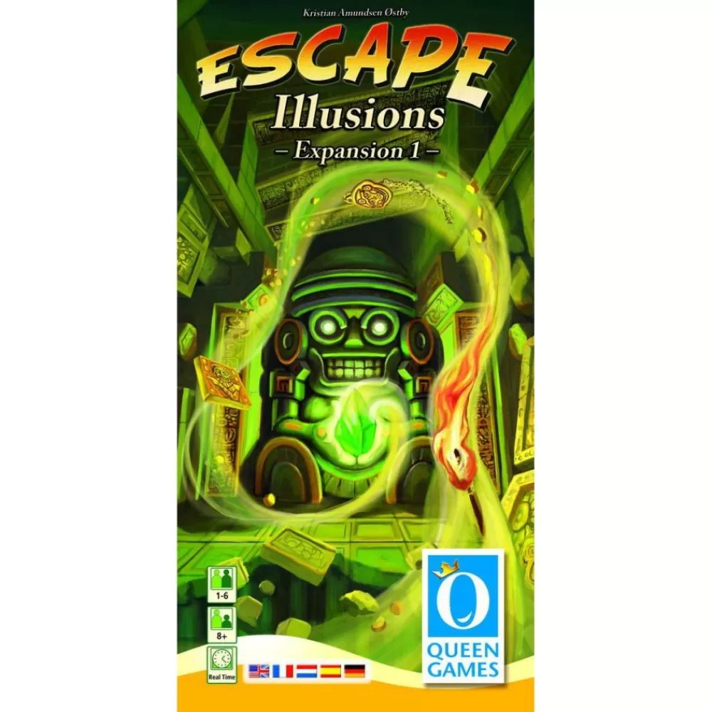 Clearance Queen Games Escape: The Curse Of The Temple - Illusions (Exp.)