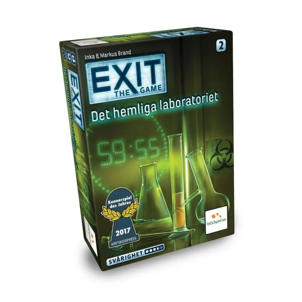 Outlet Lautapelit Exit: The Game - Det Hemliga Laboratoriet (Swe)