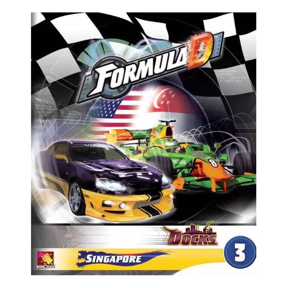 Sale Asmodée Formula D: Circuits 3 - Singapore & The Docks (Exp.)