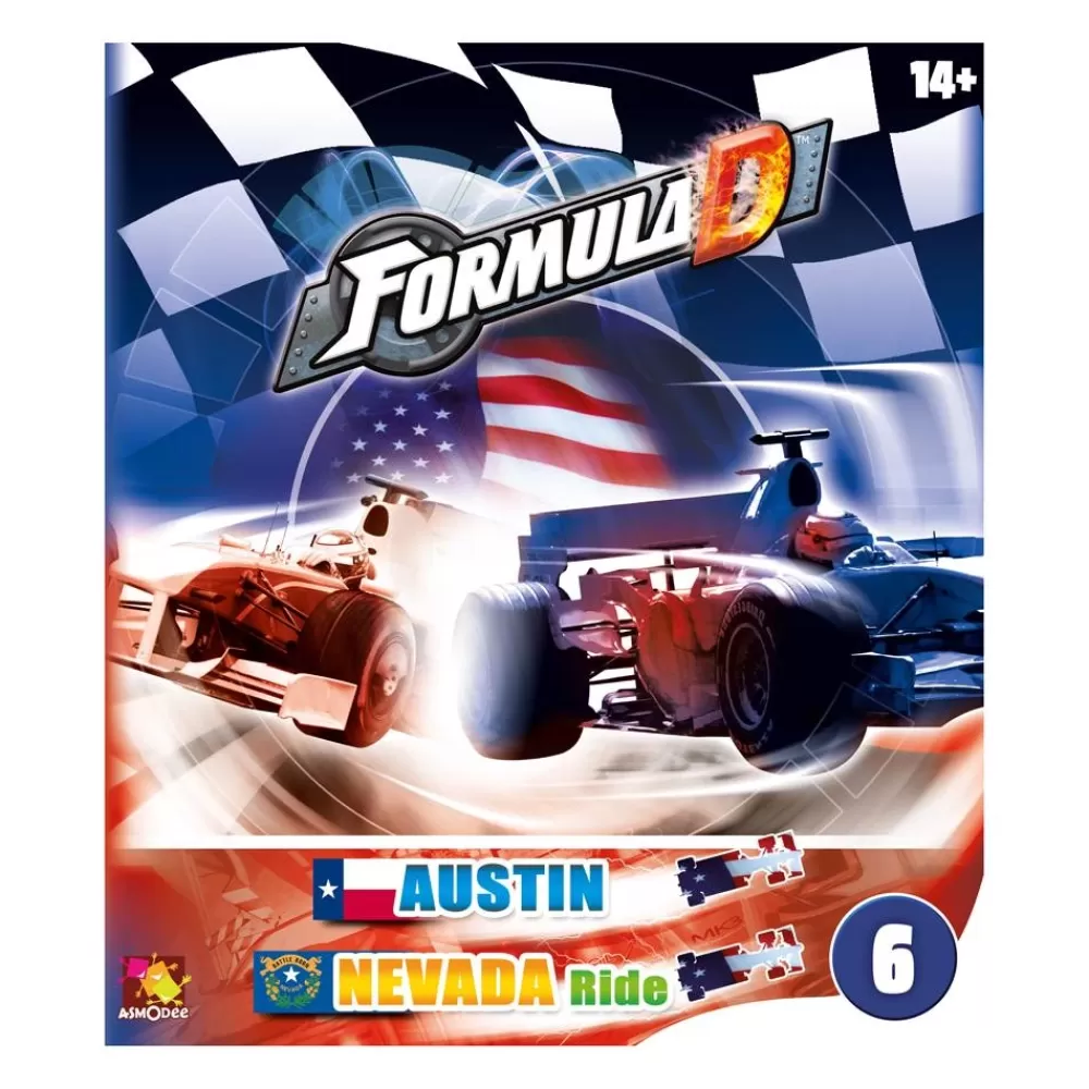 Cheap Asmodée Formula D: Circuits 6 - Austin & Nevada Ride (Exp.)