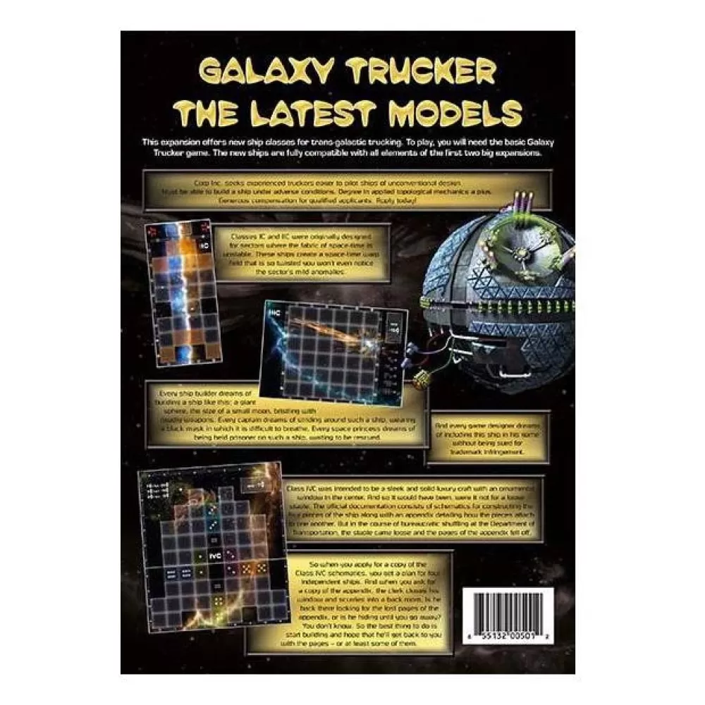 New Czech Games Edition Galaxy Trucker: Latest Models (Exp.)