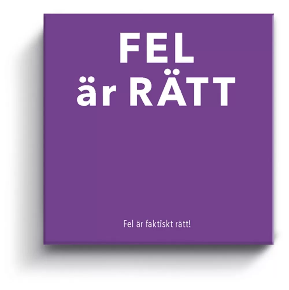 Tactic Gift Game: Fel Ar Ratt | Familjespel