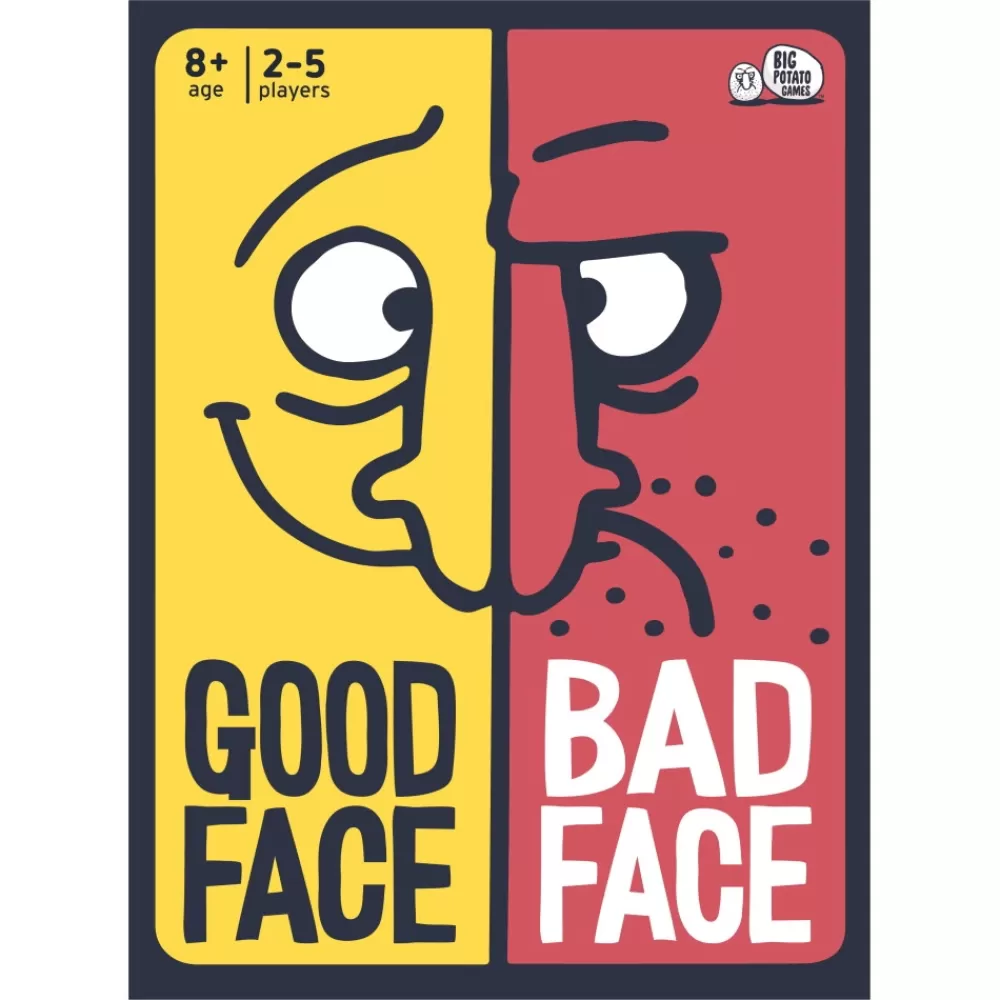 Big Potato Games Good Face Bad Face | Kortspel