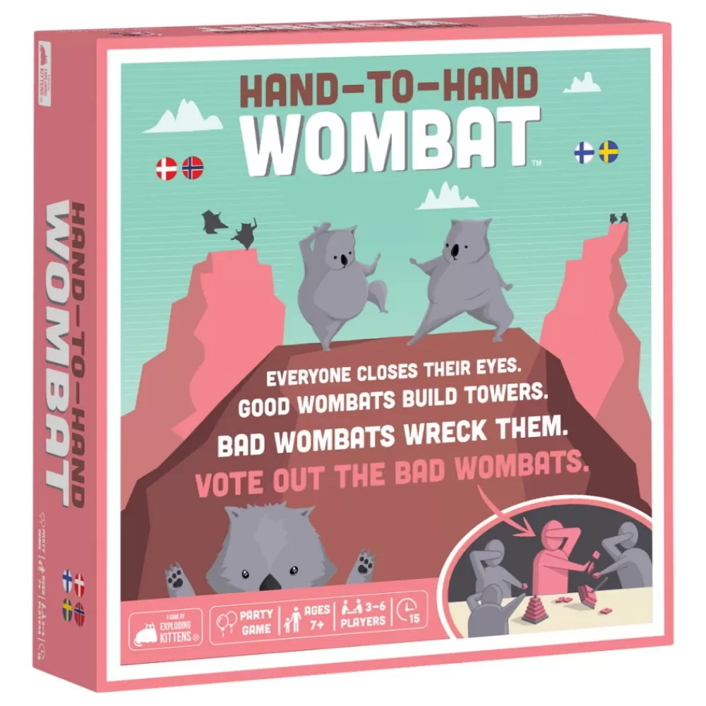 Exploding Kittens Hand-To-Hand Wombat (Swe) | Festspel