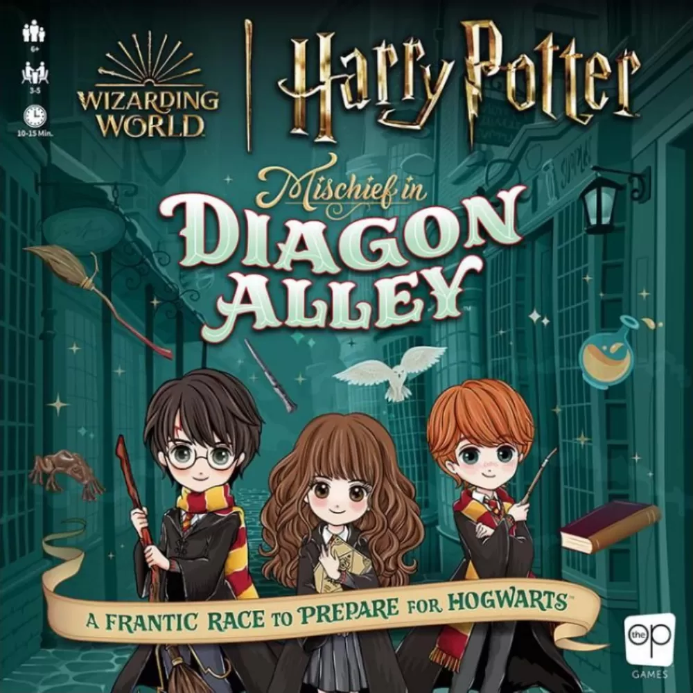 Usaopoly Harry Potter: Mischief In Diagon Alley | Familjespel