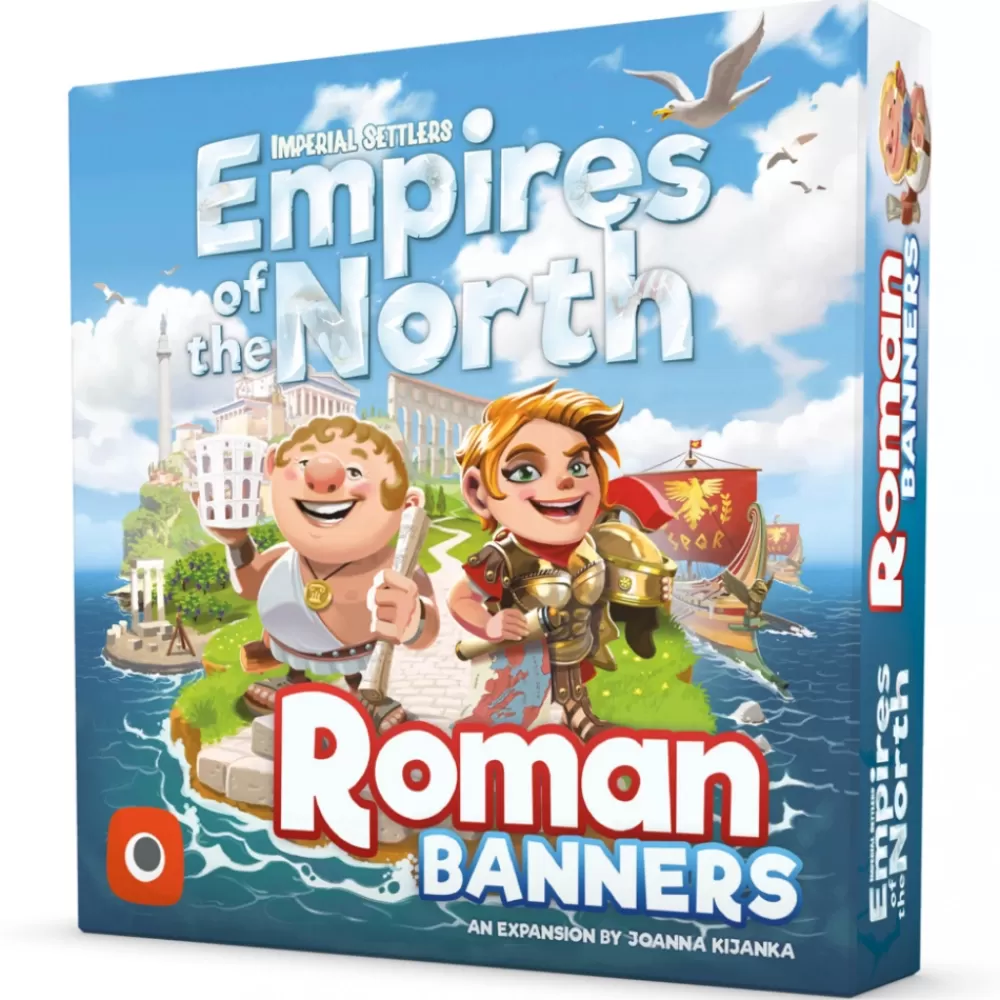 Best Sale Portal Games Imperial Settlers: Empires Of The North - Roman Banners (Exp.)