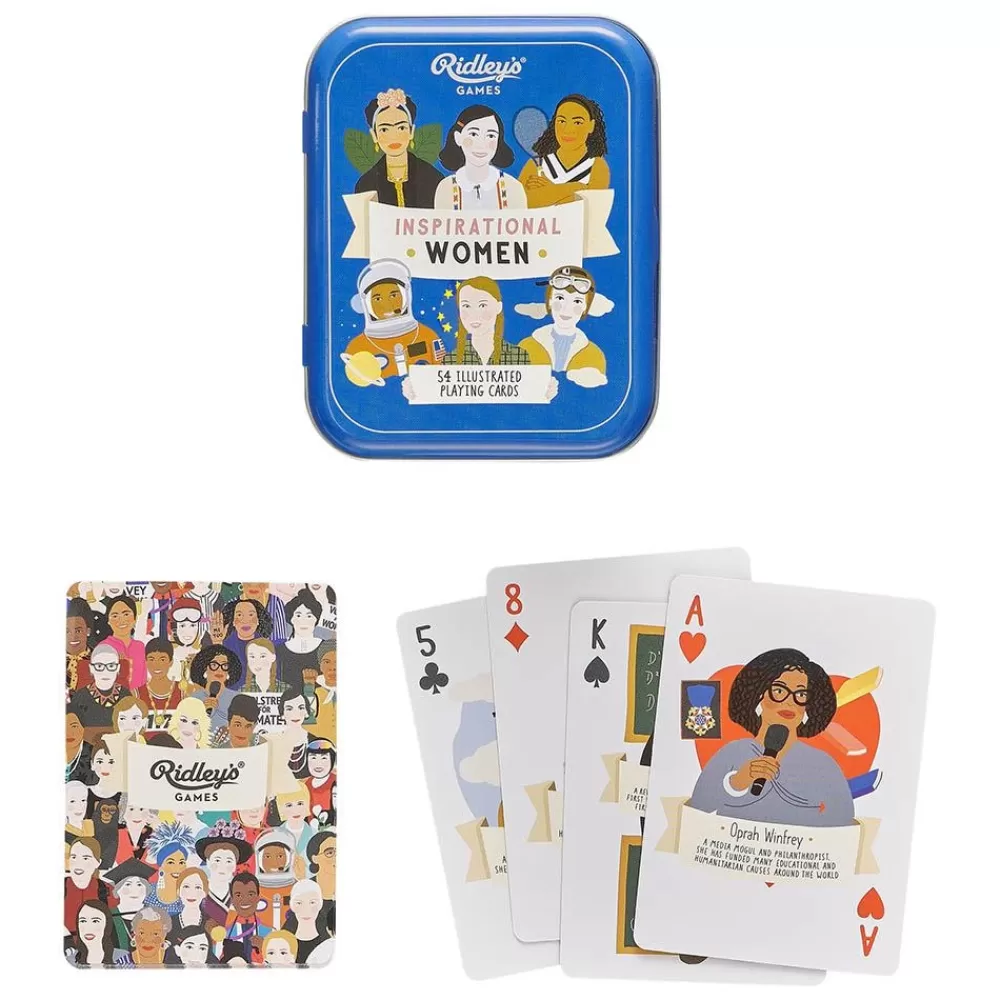 Ridleys Inspirational Women Playing Cards | Kortspel