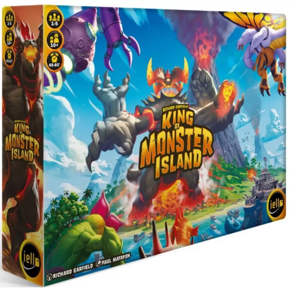 Iello King Of Monster Island (Swe) | Familjespel