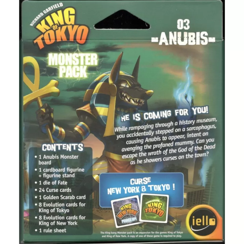 Sale Iello King Of Tokyo/New York: Monster Pack - Anubis (Exp.)