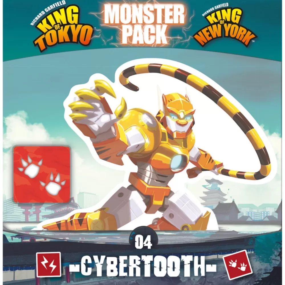 Best Sale Iello King Of Tokyo/New York: Monster Pack - Cybertooth (Exp.)