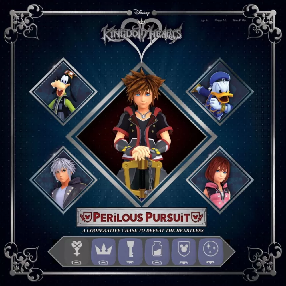 Usaopoly Kingdom Hearts: Perilous Pursuit | Familjespel