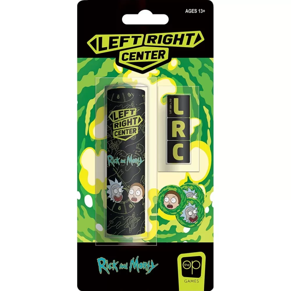 Usaopoly Left Right Center Rick & Morty | Familjespel