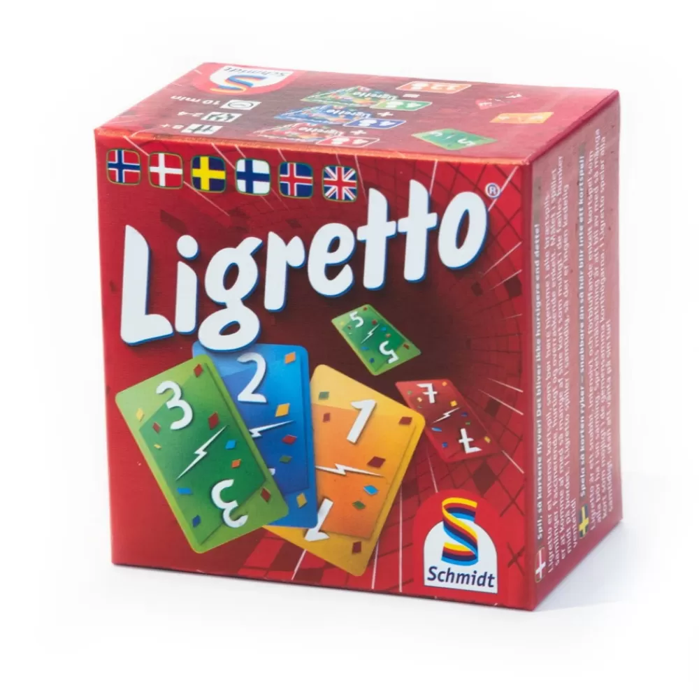 Schmidt Spiele Ligretto, Rod | Kortspel