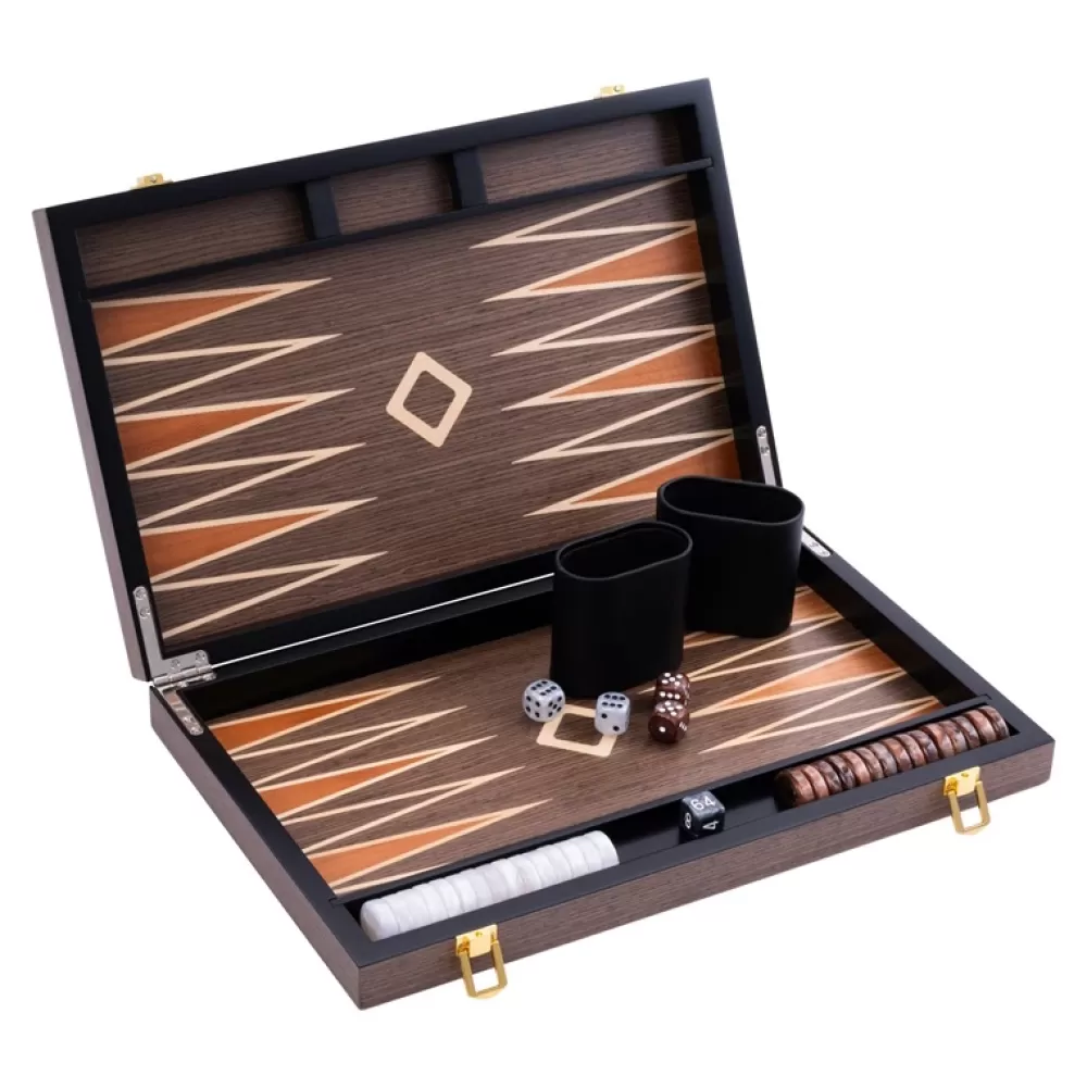 Cheap Longfield Games Longfield Backgammon Medium Walnut