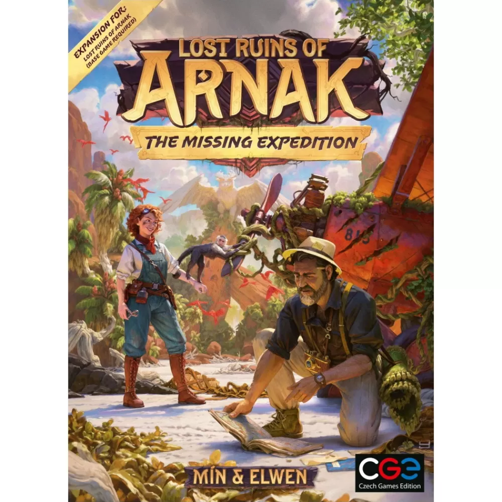 Flash Sale Czech Games Edition Lost Ruins Of Arnak: The Missing Expedition (Exp.)