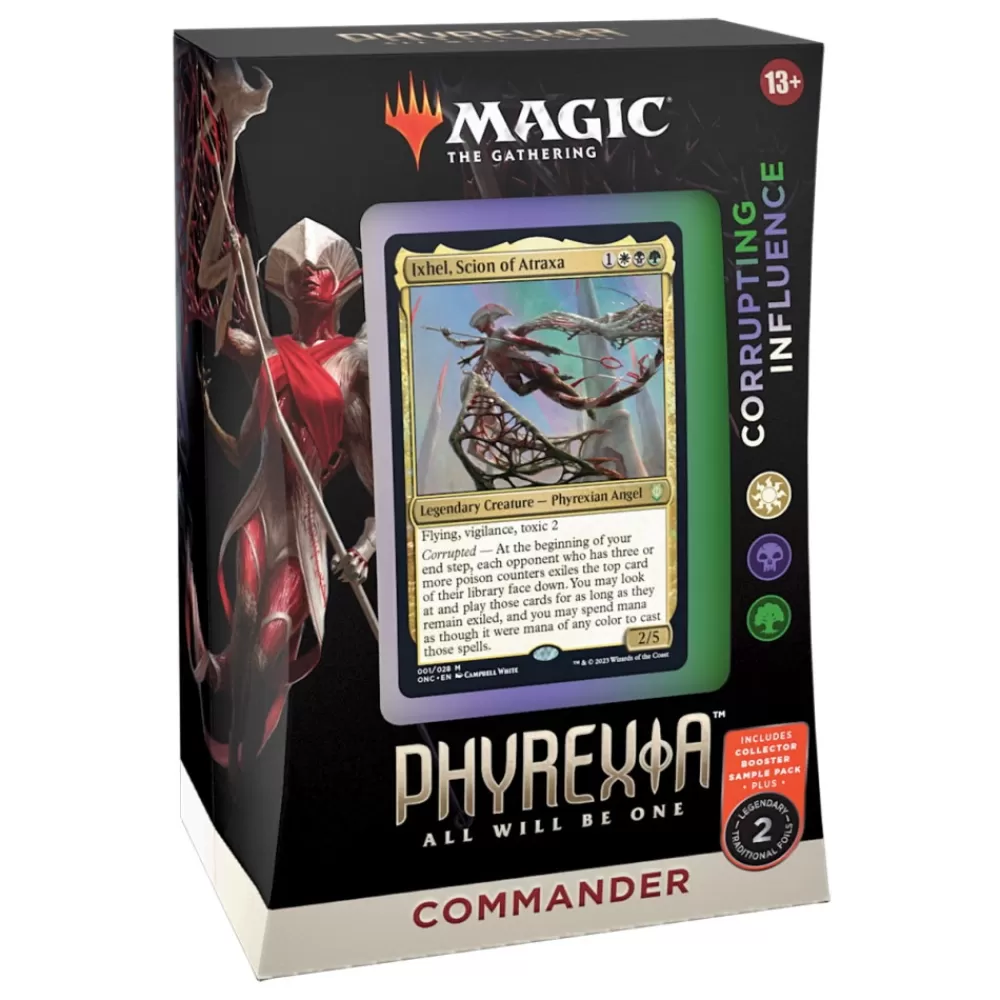 Magic The Gathering Magic: The Gathering - Corrupting Influence Commander Deck | Kortspel